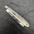 1912 British Antique White Pearl Shell Handle Pure Silver Blade Folding Pen Knife